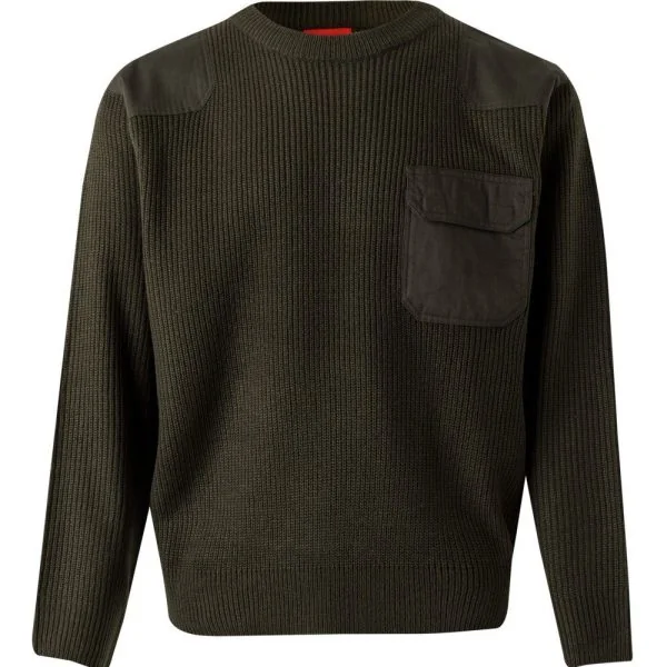Chunky-Knit round neck jumper gallery