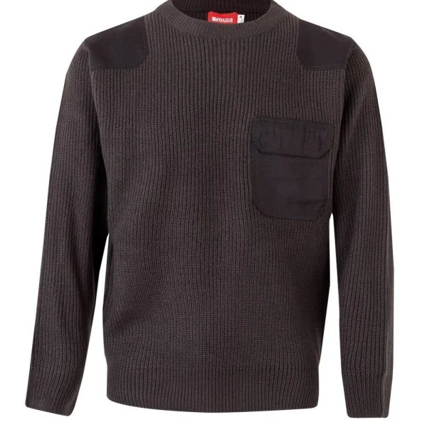 Chunky-Knit round neck jumper gallery