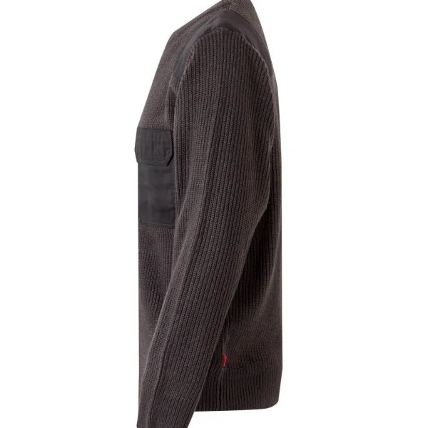 Chunky-Knit round neck jumper gallery