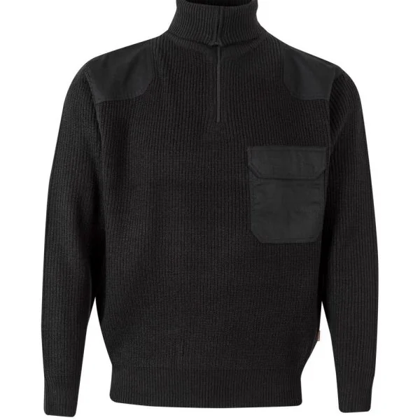 Chunky-Knit Turtle Neck Jumper gallery