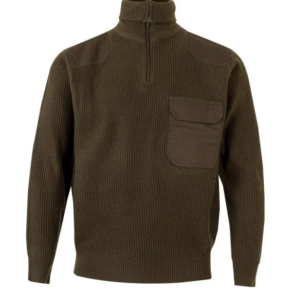Chunky-Knit Turtle Neck Jumper