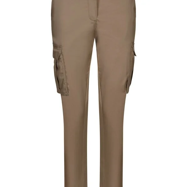 Women's multi-pocket stretch trousers gallery