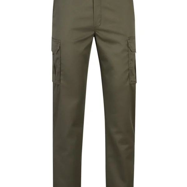Multi-Pocket Stretch Trousers