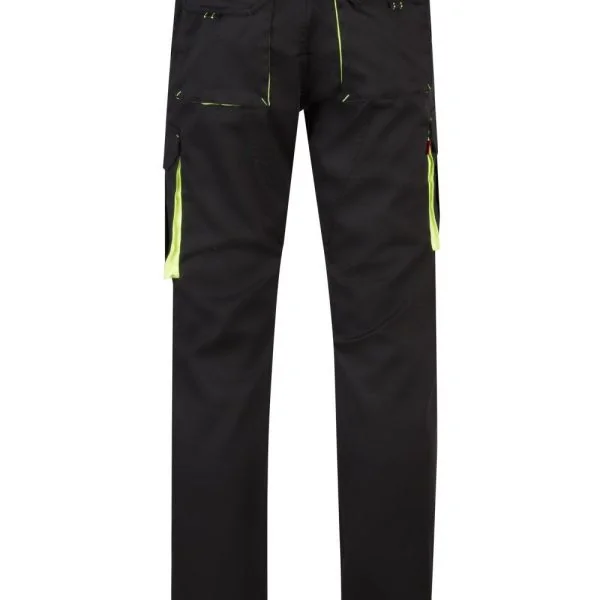Two-Tone Multi-Pocket Stretch Trousers gallery