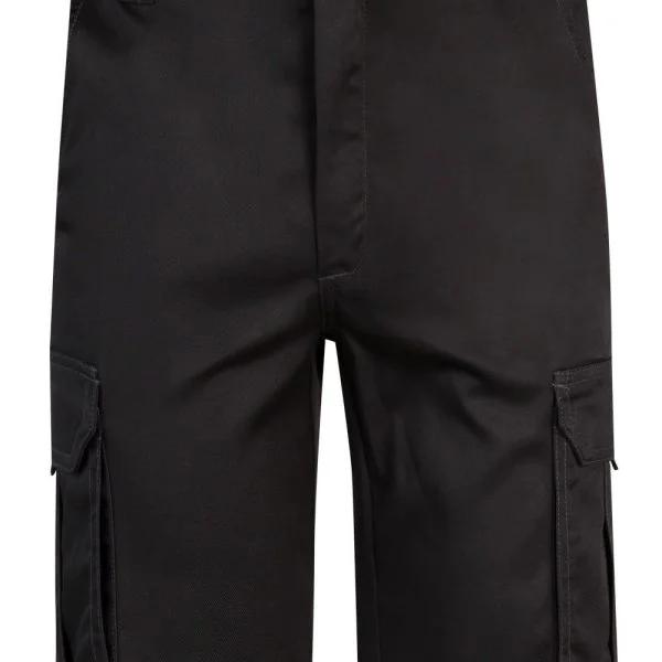 Multi-Pocket Stretch Bermuda Shorts