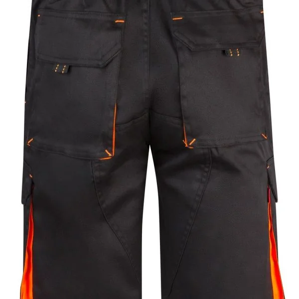Two-Tone Multi-Pocket stretch Bermuda Shorts gallery