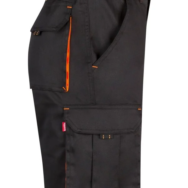 Two-Tone Multi-Pocket stretch Bermuda Shorts gallery
