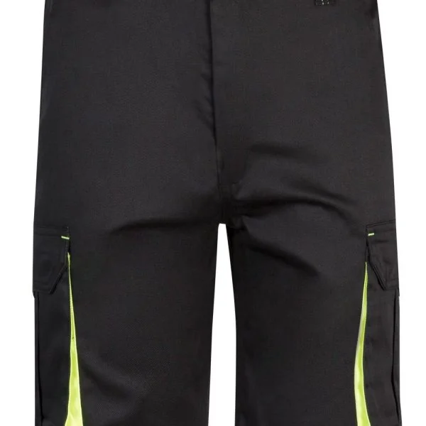 Two-Tone Multi-Pocket stretch Bermuda Shorts gallery