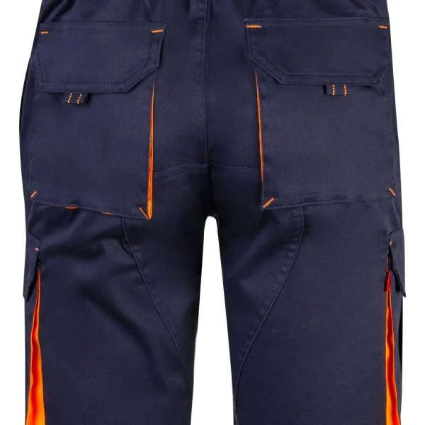Two-Tone Multi-Pocket stretch Bermuda Shorts gallery