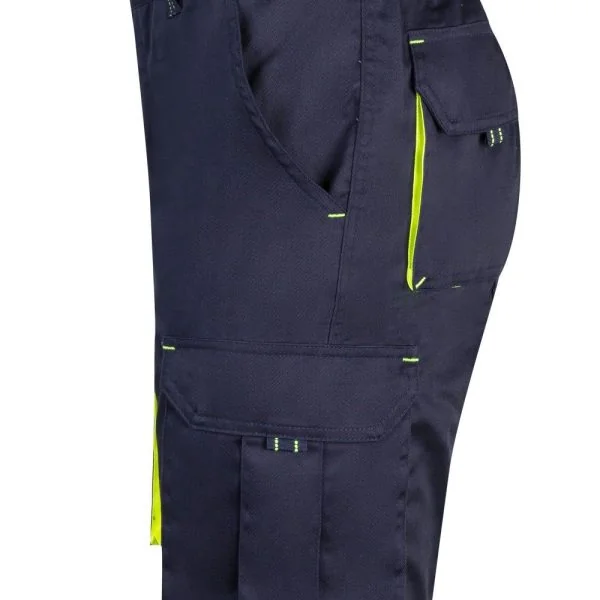 Two-Tone Multi-Pocket stretch Bermuda Shorts gallery
