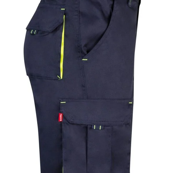 Two-Tone Multi-Pocket stretch Bermuda Shorts gallery