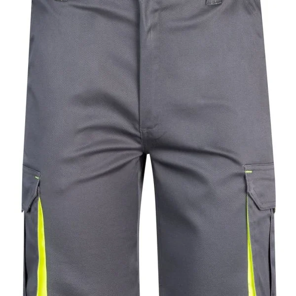 Two-Tone Multi-Pocket stretch Bermuda Shorts gallery