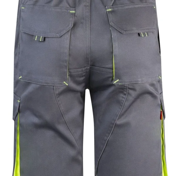 Two-Tone Multi-Pocket stretch Bermuda Shorts gallery