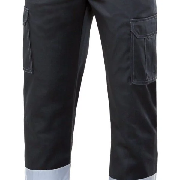 Multi-Pocket Stretch Trousers with Reflective Tape gallery