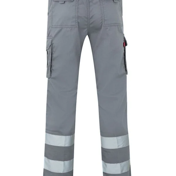 Multi-Pocket Stretch Trousers with Reflective Tape gallery