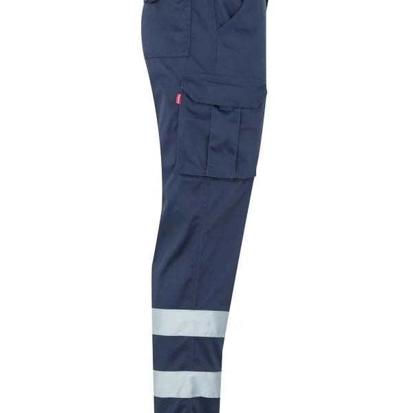 Multi-Pocket Stretch Trousers with Reflective Tape gallery