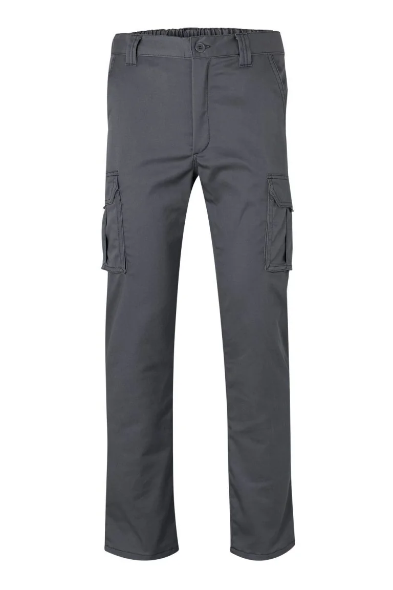 Multi-Pocket Stretch Lined Trousers