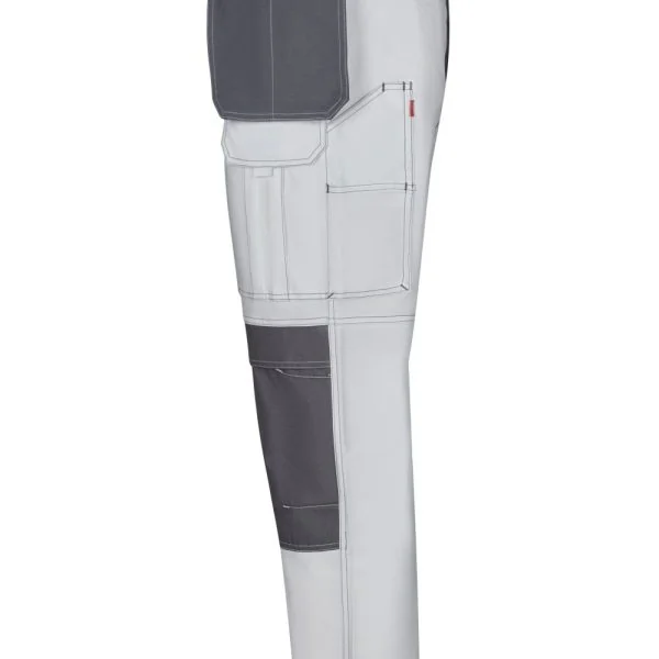 Two-tone Stretch Canvas Trousers with Holster Pockets gallery