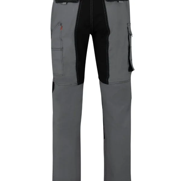 Two-tone Stretch Canvas Trousers with Holster Pockets gallery