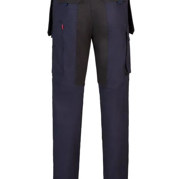 Two-tone Stretch Canvas Trousers with Holster Pockets gallery