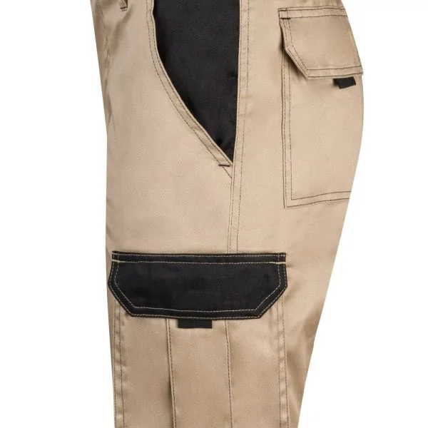 Two-tone multi-pocket bermuda shorts gallery