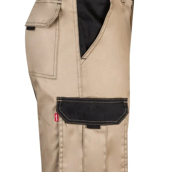 Two-tone multi-pocket bermuda shorts gallery