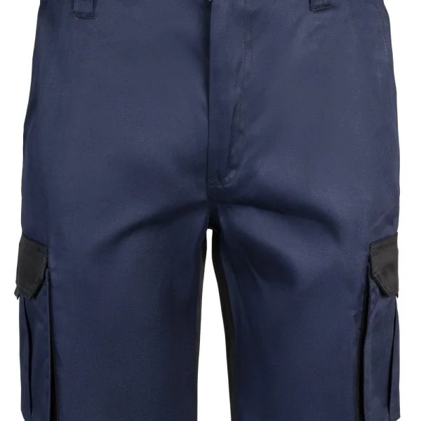 Two-tone multi-pocket bermuda shorts gallery