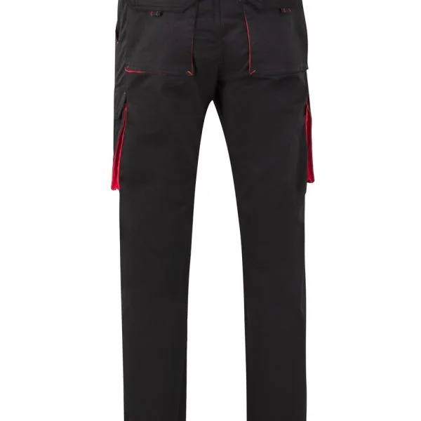 Two-Tone Stretch Multi-Pocket Trousers gallery
