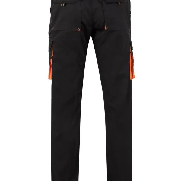 Two-Tone Stretch Multi-Pocket Trousers gallery