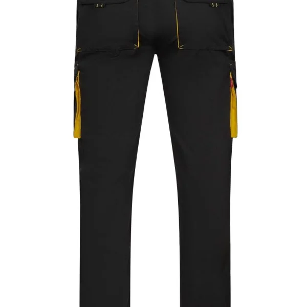 Two-Tone Stretch Multi-Pocket Trousers gallery