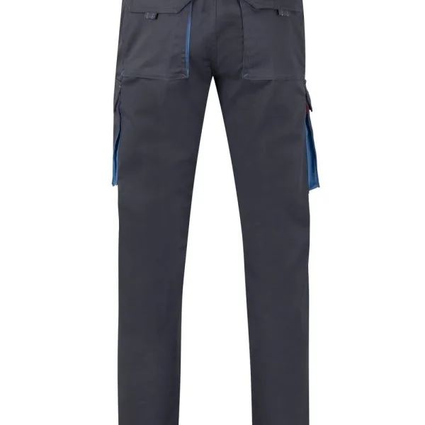 Two-Tone Stretch Multi-Pocket Trousers gallery