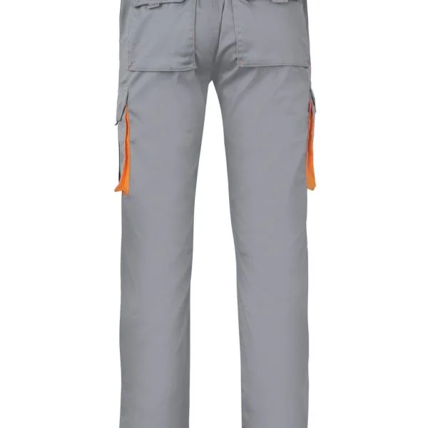 Two-Tone Stretch Multi-Pocket Trousers gallery