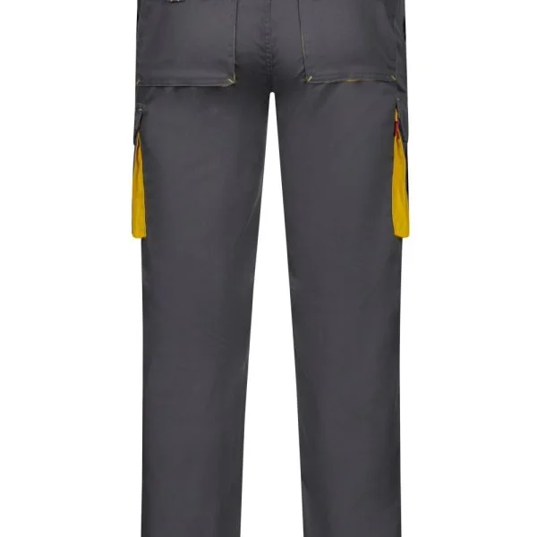 Two-Tone Stretch Multi-Pocket Trousers gallery