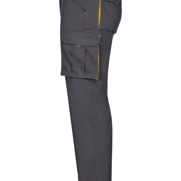 Two-Tone Stretch Multi-Pocket Trousers gallery