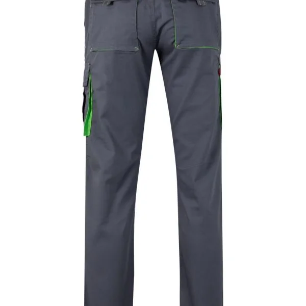 Two-Tone Stretch Multi-Pocket Trousers gallery