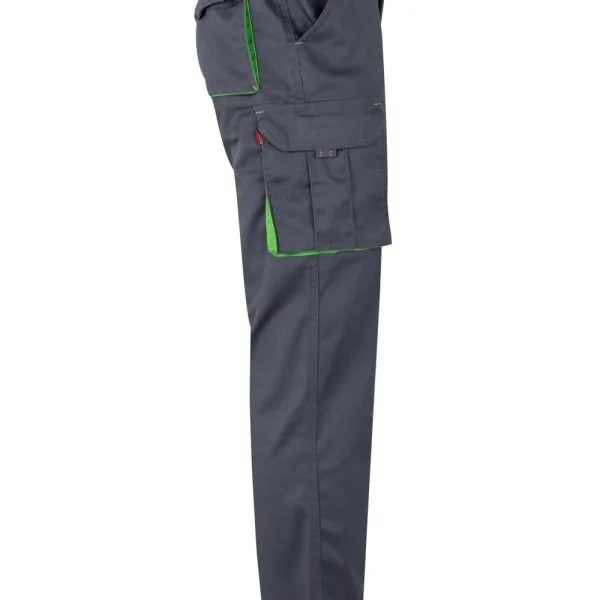 Two-Tone Stretch Multi-Pocket Trousers gallery