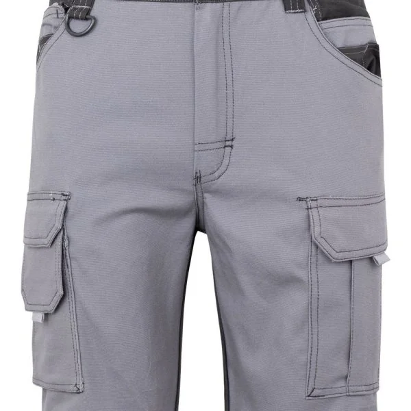 Two-tone Canvas Stretch Shorts with Holster Pockets gallery