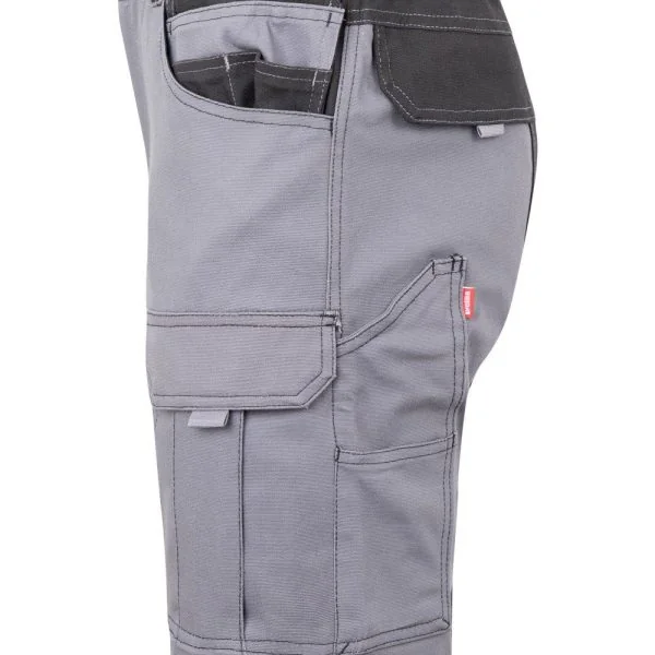 Two-tone Canvas Stretch Shorts with Holster Pockets gallery