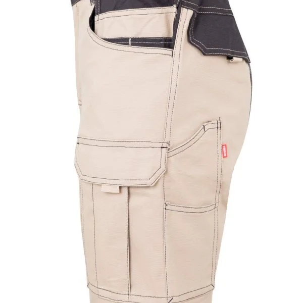 Two-tone Canvas Stretch Shorts with Holster Pockets gallery