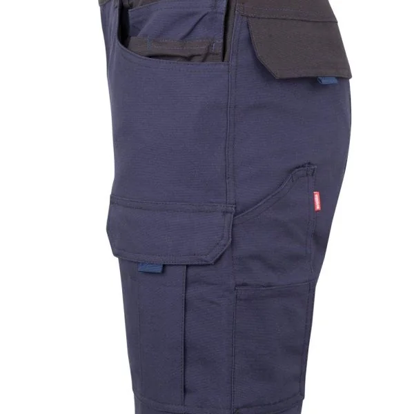 Two-tone Canvas Stretch Shorts with Holster Pockets gallery