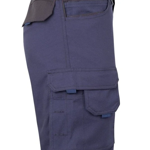 Two-tone Canvas Stretch Shorts with Holster Pockets gallery