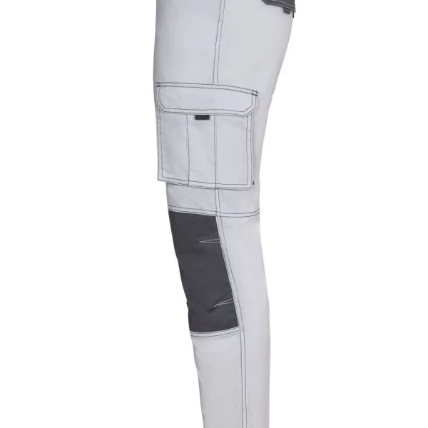 Two-tone stretch trousers gallery