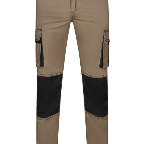 Two-tone stretch trousers gallery