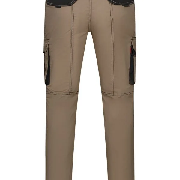Two-tone stretch trousers gallery