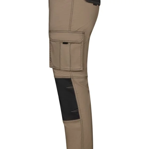 Two-tone stretch trousers gallery