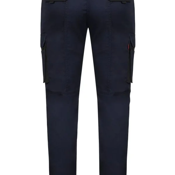 Two-tone stretch trousers gallery