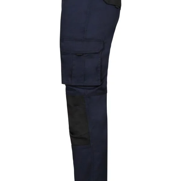 Two-tone stretch trousers gallery