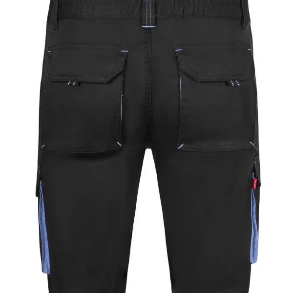 Two-Tone Multi-Pocket Stretch Bermuda Shorts gallery