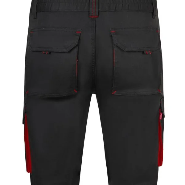 Two-Tone Multi-Pocket Stretch Bermuda Shorts gallery
