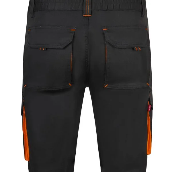 Two-Tone Multi-Pocket Stretch Bermuda Shorts gallery